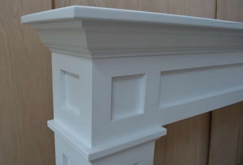 Finishing, Painting (Painted Mantel)