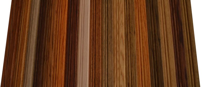 Rockville Molding stain samples