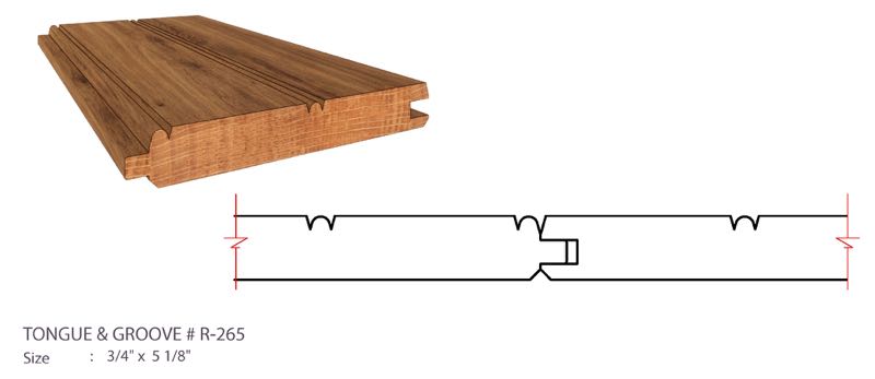 Rockville Moulding - Tongue & Grove